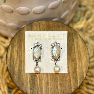 NWT Sorrelli Pearl Dangle Earrings